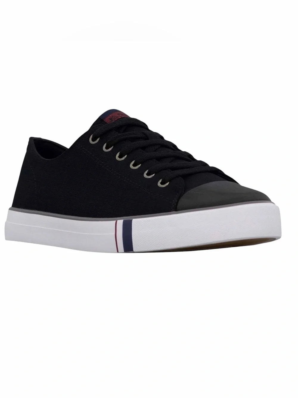 New in Box/Tag Mens Ben Sherman DORSET LO Memory Foam Black Sneaker Shoe Size: 9
